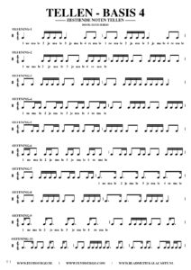 free sheetmusic for piano - Counting Basics 4